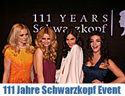 111 Jahre Schwarzkopf: Schwarzkopf feierte mit Top Models Franziska Knuppe, Eva Padberg und Bojana Panic sein Jubiläum in München (Foto: Martin Schmitz)
